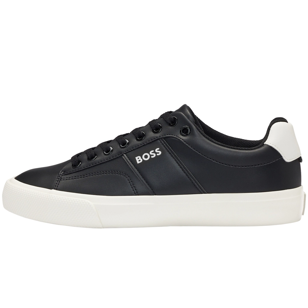 Hugo Boss BOSS Aiden Tennis Trainers Black